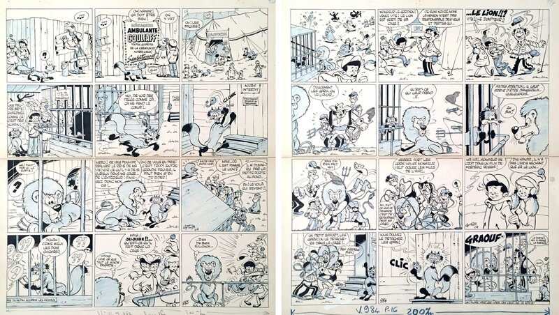 Gotlib, Nanar, Jujube et Piette - Comic Strip