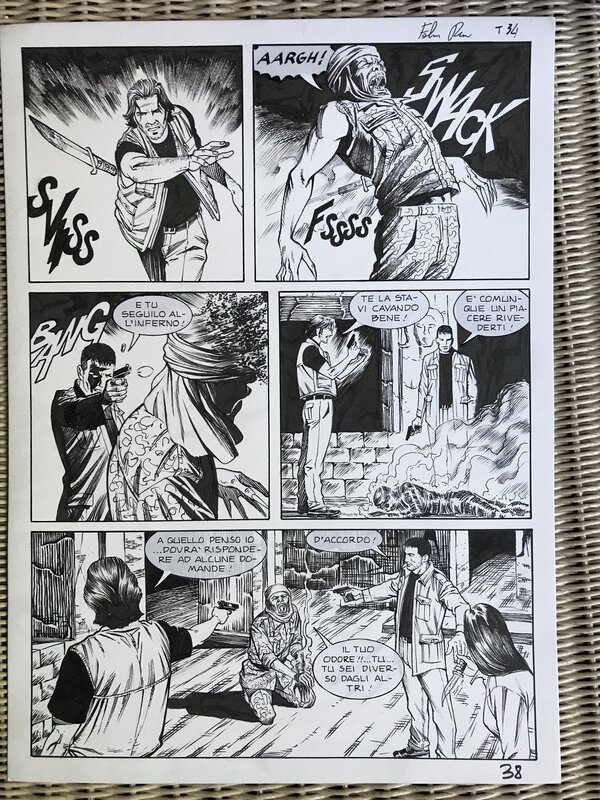 Dampyr #169 T34 by Fabrizio Russo - Comic Strip