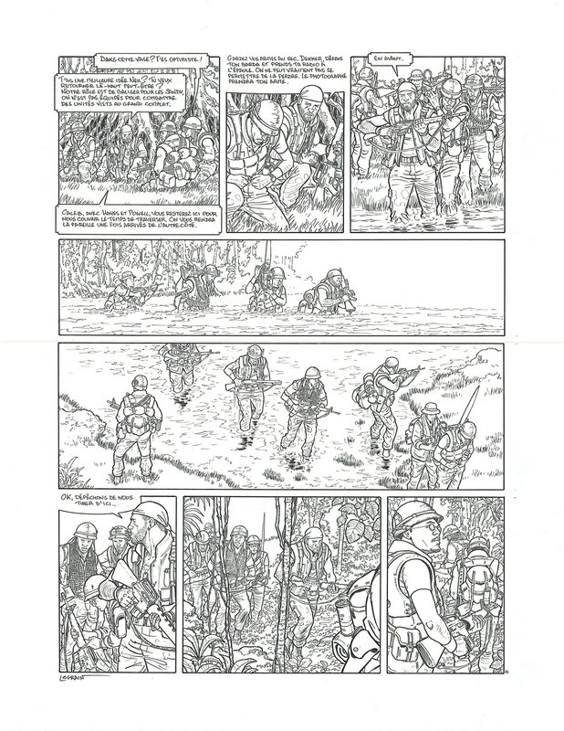 For sale - Thomas Legrain, Latah p 35 (Guerre du Vietnam) - Comic Strip