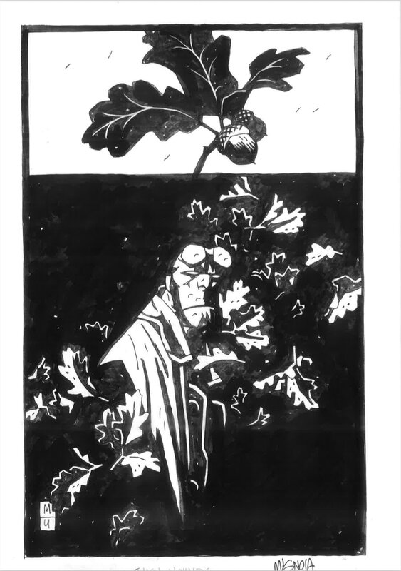 Mike Mignola, Hellboy - Odder Jobs - Original Cover