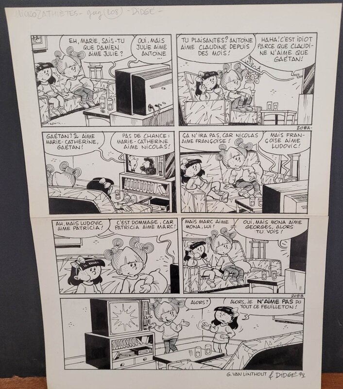 Les Microzathlètes by Didgé - Comic Strip