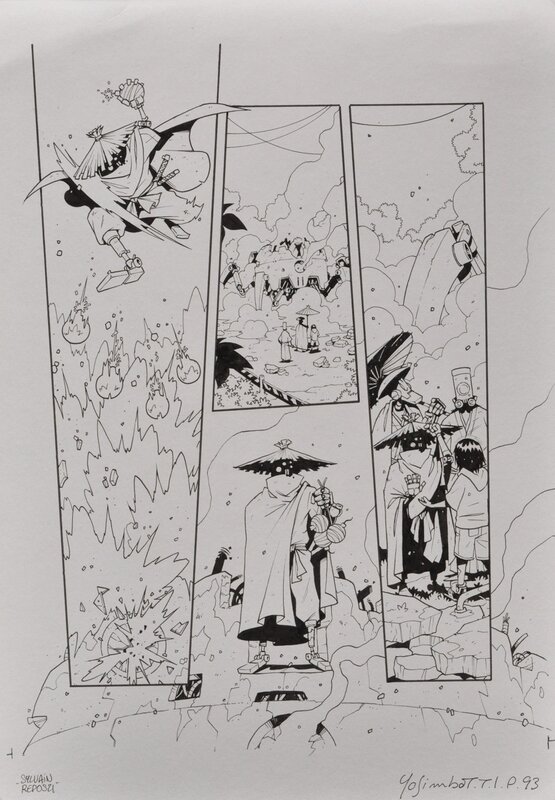 Yojimbot (T1) by Sylvain Repos - Comic Strip