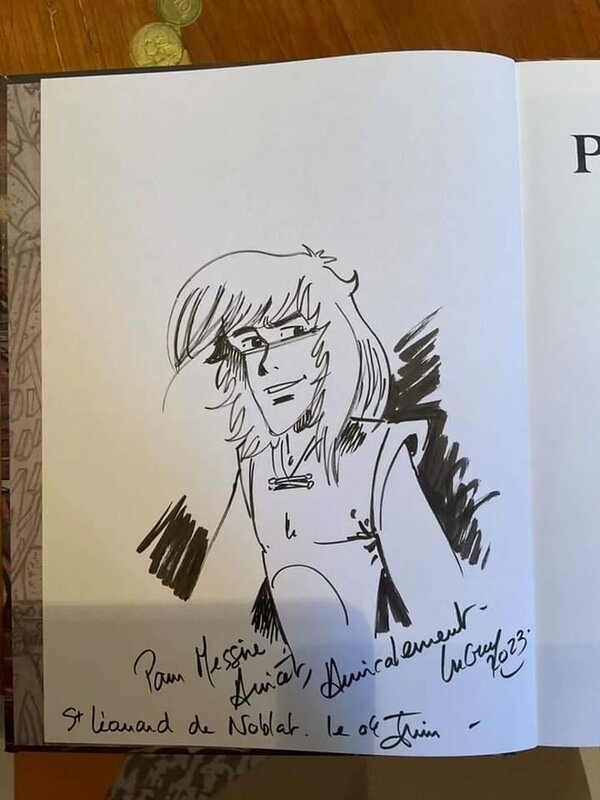 Dédicace percevan by Philippe Luguy, Jean Léturgie - Sketch