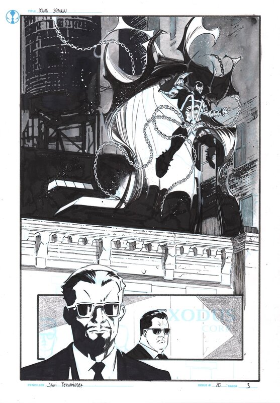 Javi Fernandez, King Spawn# 20 page  3 - Comic Strip
