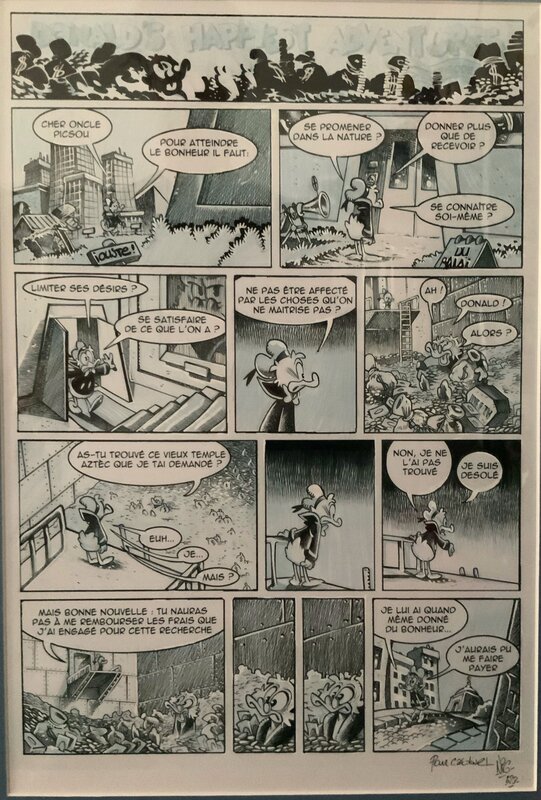 Nicolas Kéramidas, Donalds Happiest Adventures - Planche originale