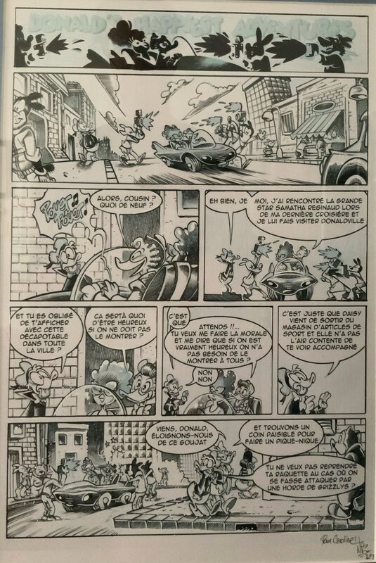 Nicolas Kéramidas, Donalds Happiest Adventures - Comic Strip