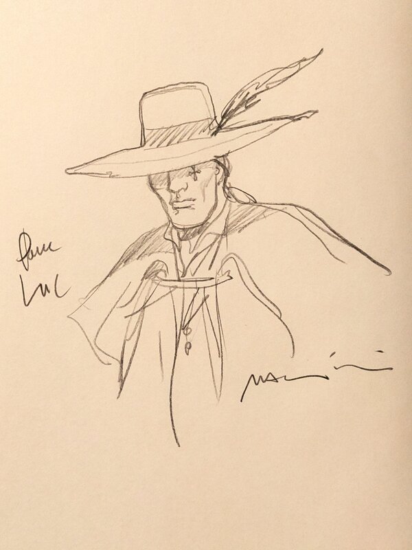 Scorpion, tome 11 by Enrico Marini - Sketch