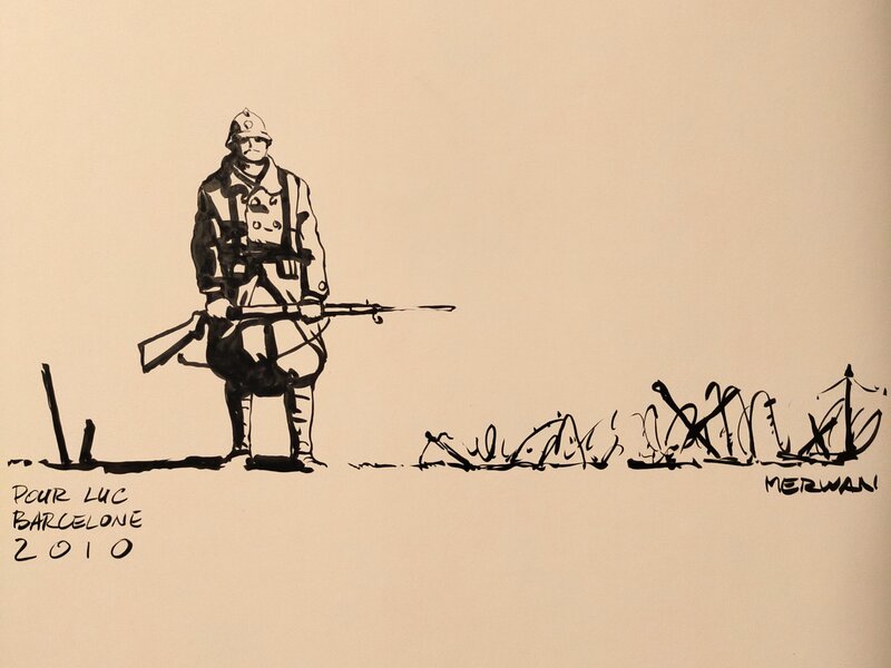 Merwan, L'or et le sang, tome 1 - Sketch