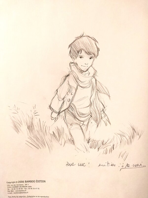 Arno Monin, L'envolée sauvage, tome 1 - Sketch