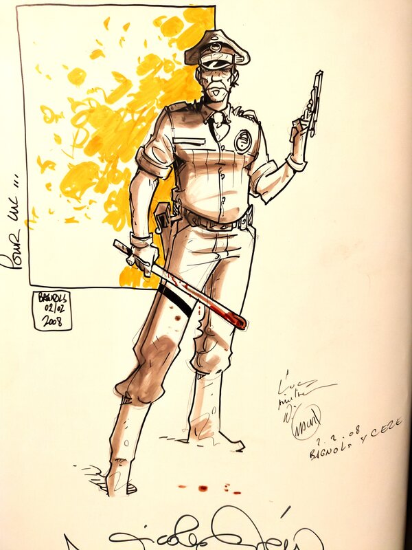 Amerikkka tome 6 by Nicolas Otéro - Sketch