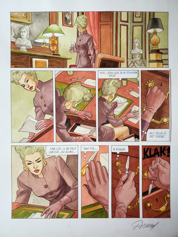 Renaud, VENUS H.  T3 WANDA    couleur directe - Comic Strip