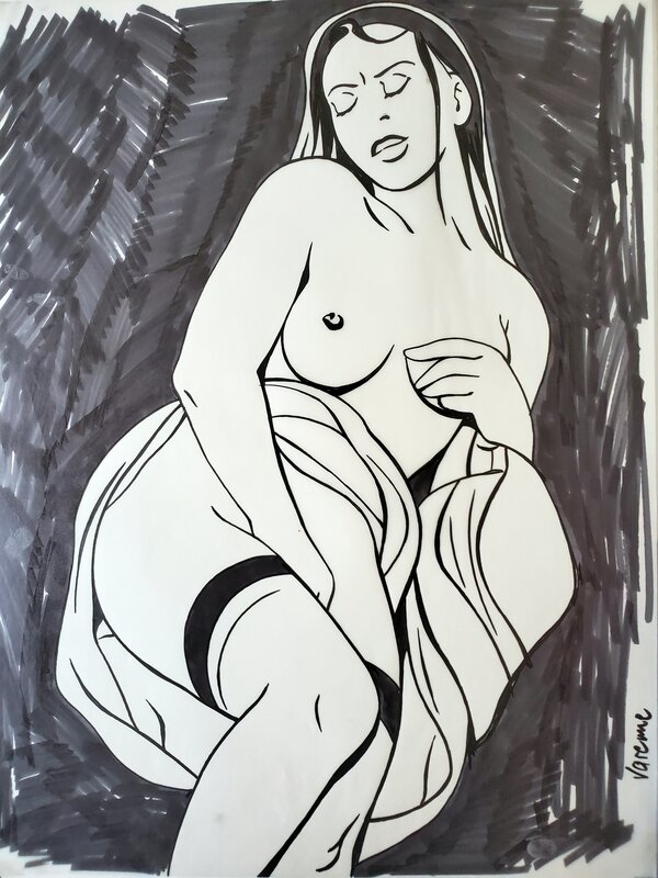 Alex Varenne, illustration originale - Illustration originale