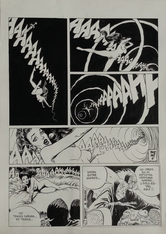 Sarvane by Jordi Bernet, antonio segura - Comic Strip