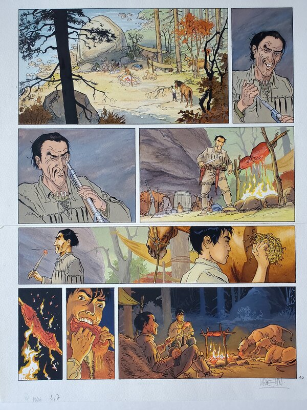 Jean-Charles Kraehn, BOUT D'HOMME T5 L'EPREUVE  couleur directe - Comic Strip