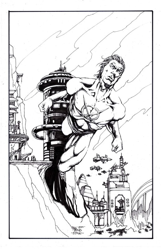 Chris Orpiano, Couverture Spécial Strange N°3 (118) - Original Cover