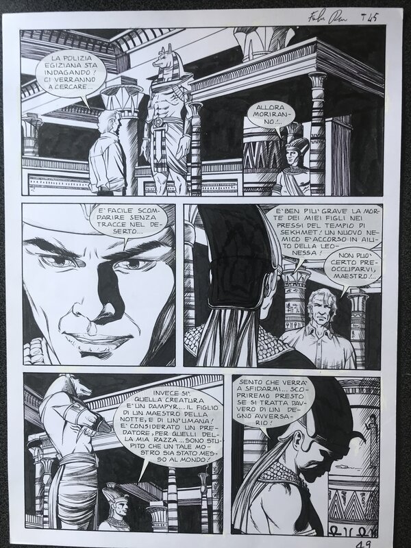 For sale - Dampyr #169 T45 by Fabrizio Russo - Comic Strip
