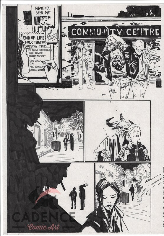 Dani, Sandman Universe: The Dreaming Issue # 13 PAGE 7 - Planche originale