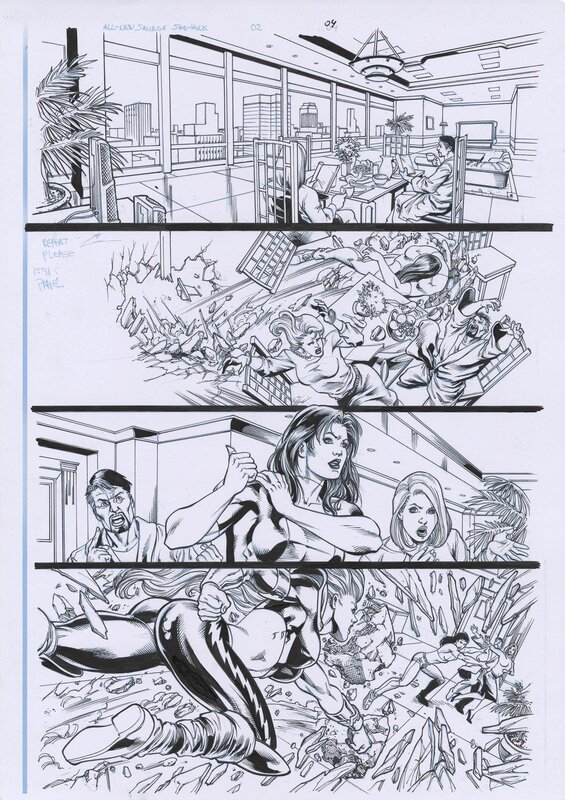 Vicente Cifuentes, All-New Savage She-Hulk #2 p5 - Comic Strip