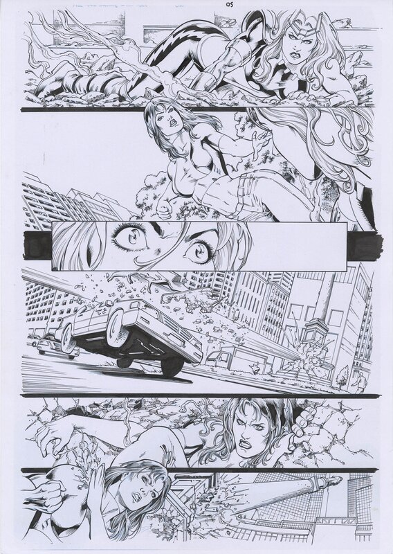 Vicente Cifuentes, All-New Savage She-Hulk #2 p2 - Planche originale