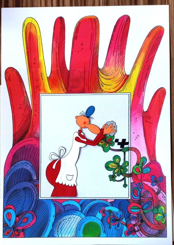 Studios de dessins animés à Bielsko Biala, Tadeusz Baranowski, Włodzimierz Palusiński, Aventures du professeur Nerwosolek / Przygody Profesorka Nerwosolka - Film - Mise en couleur