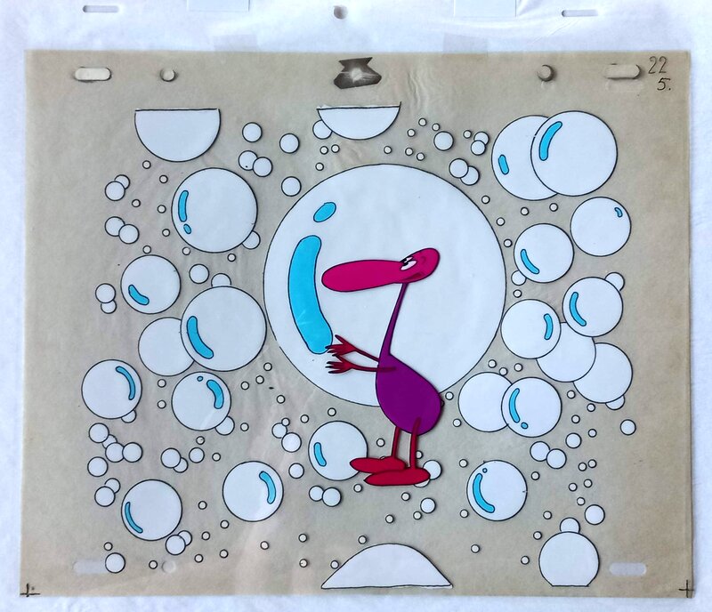 Studios de dessins animés à Bielsko Biala, Tadeusz Baranowski, Włodzimierz Palusiński, Aventures du professeur Nerwosolek / Przygody Profesorka Nerwosolka - et c'est Eugène - Color guide