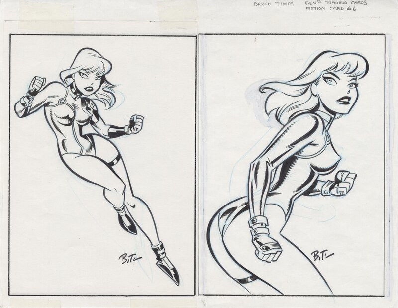 Bruce Timm, Gen 13 #GA1 : Fairchild - Original Illustration