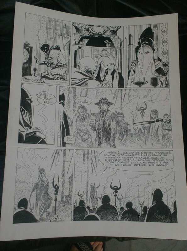 Jeremiah par Hermann - Planche originale