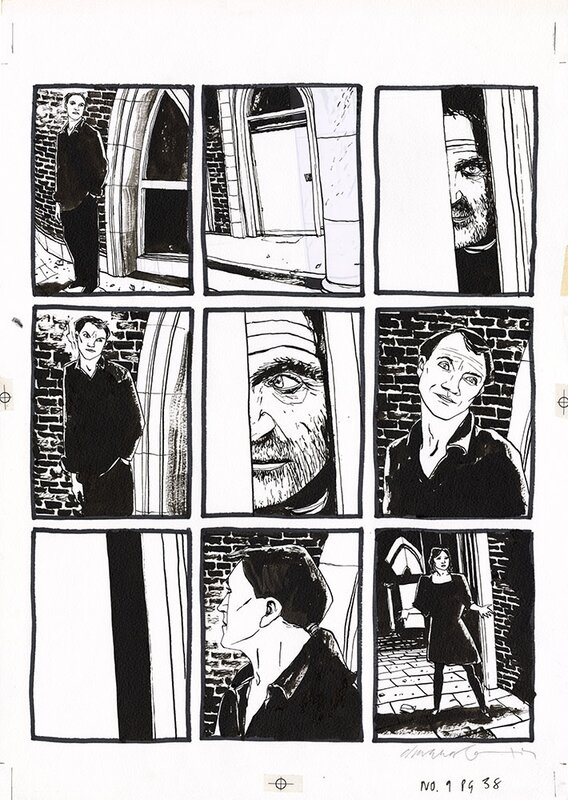 For sale - Dave McKean, Cages # 9 - planche originale 38 - Comic Strip