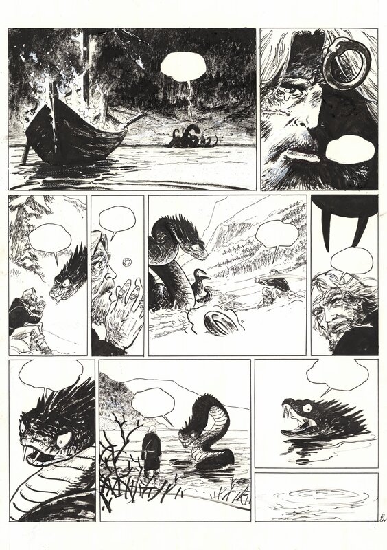 Robin Recht, Thorgal Saga, Adieu Aaricia,  P. 8 - Comic Strip