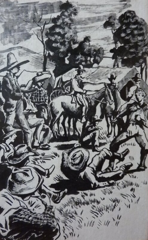 Winnetou by Noel Pierre, May Karl - Original Illustration