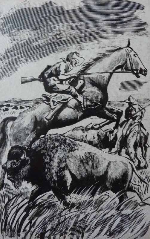 Winnetou by Noel Pierre, May Karl - Original Illustration