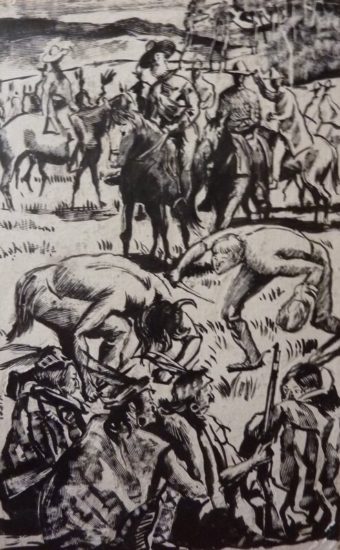 Winnetou par Noel Pierre - Illustration originale