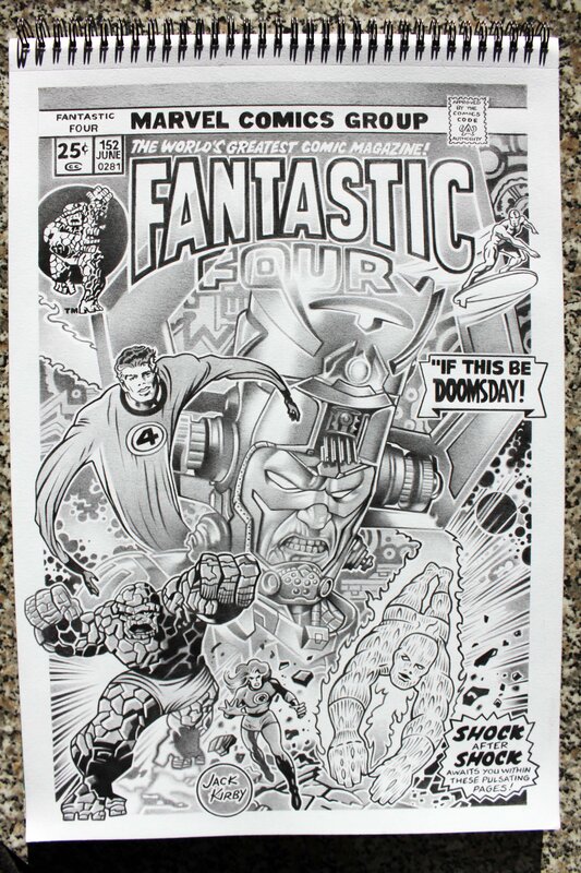 Fantastic Four par Philippe Kirsch - Illustration originale
