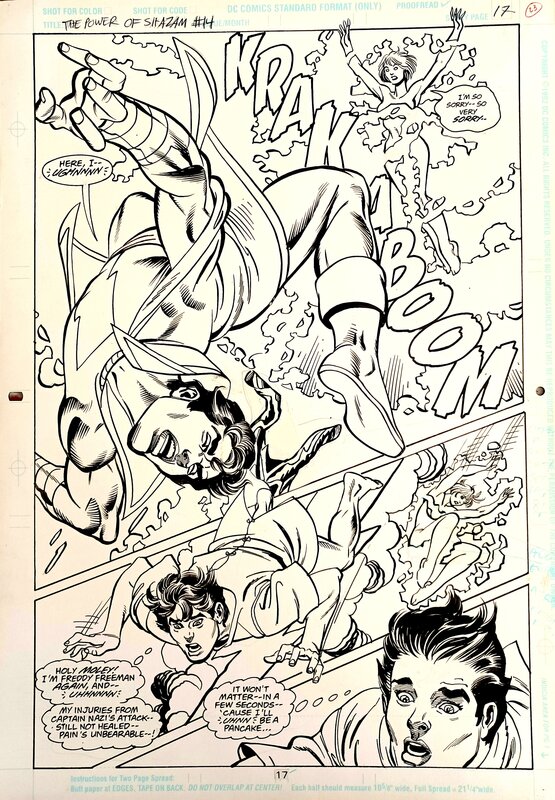 Gil Kane : Power of Shazam #14 p17 - Comic Strip