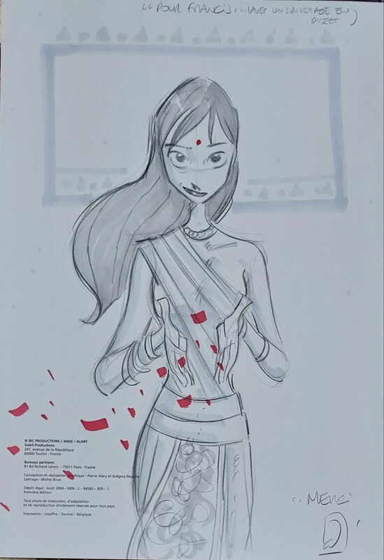 Belladone by Pierre Alary - Sketch