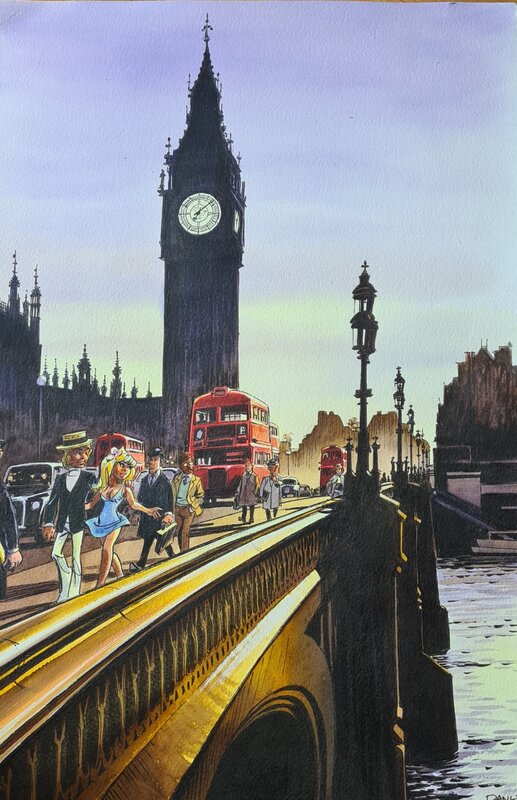 Big Ben par Dany - Illustration originale