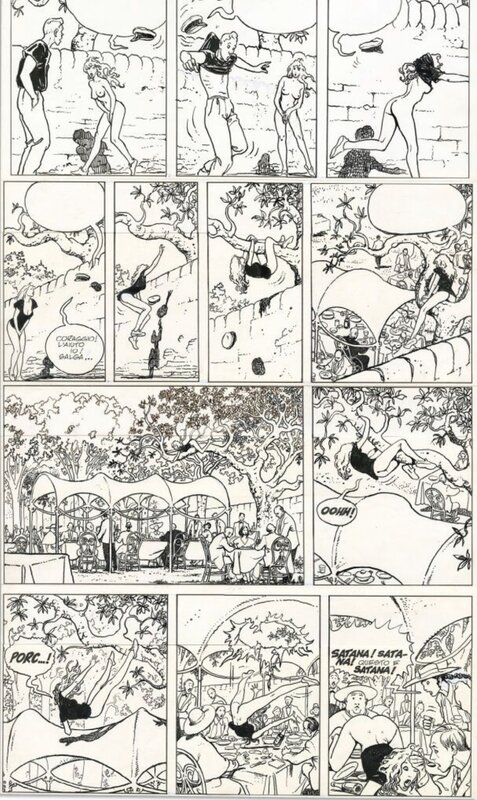 Milo Manara, Le parfum de l’invisible - Comic Strip