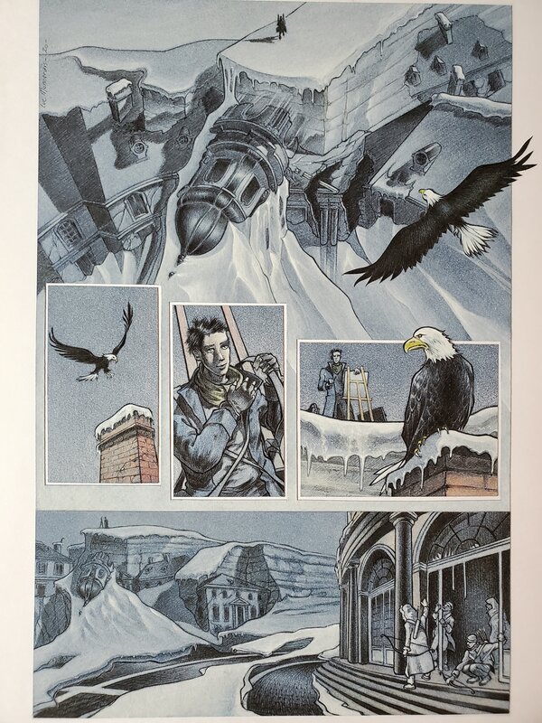 Luc Monnerais, ISHI   couleur directe - Comic Strip