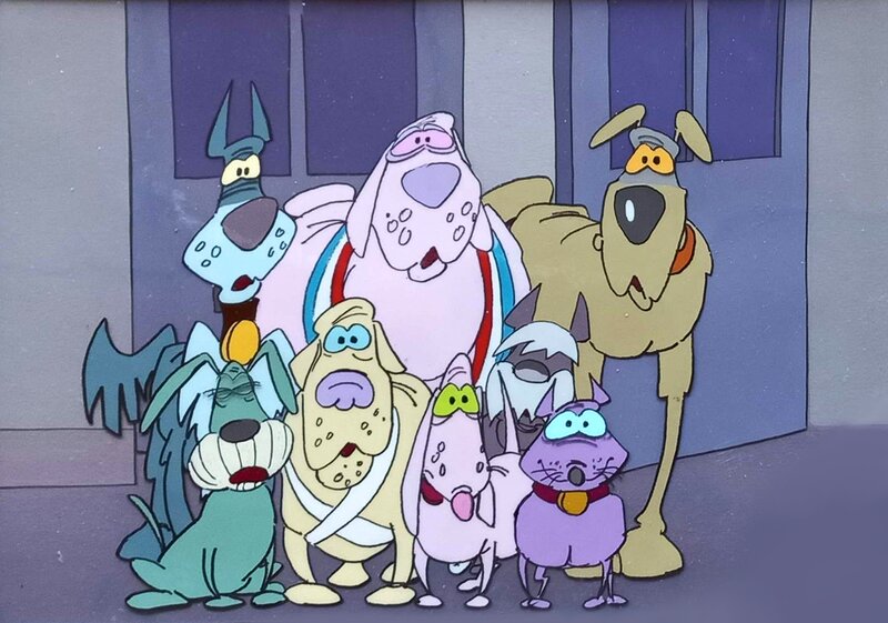 En vente - Picha, Studios de dessins animés, Les Jules: Chienne de Vie! - Mise en couleur