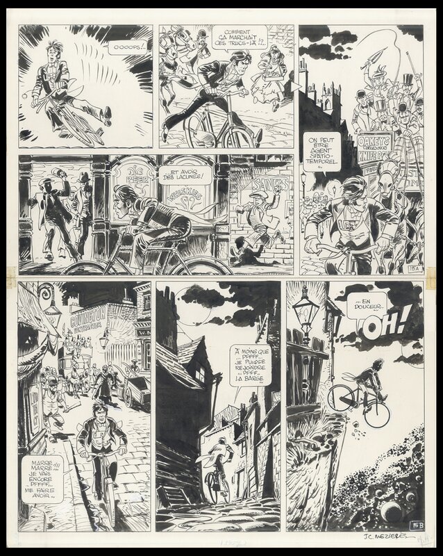Jean-Claude Mézières, Pierre Christin, 1976 - Valérian et Laureline - Sur les Terres truquées - Planche 15 - Comic Strip