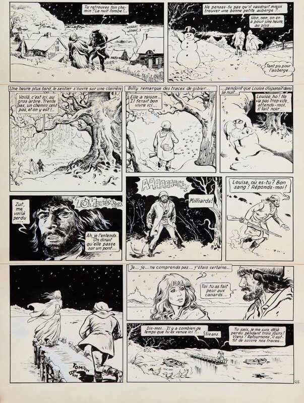 Jean-François Charles, Les Pionniers du Nouveau Monde - T2 - Pl 25 - Comic Strip