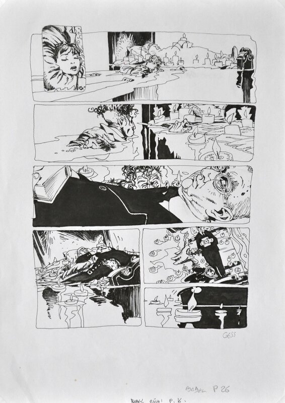 Gess, Contes de la pieuvres (T1) - La malédiction de Gustave Babel - Comic Strip