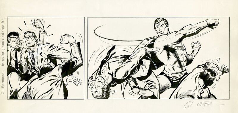 For sale - SUPERMAN by Gil Formosa - Comic Strip