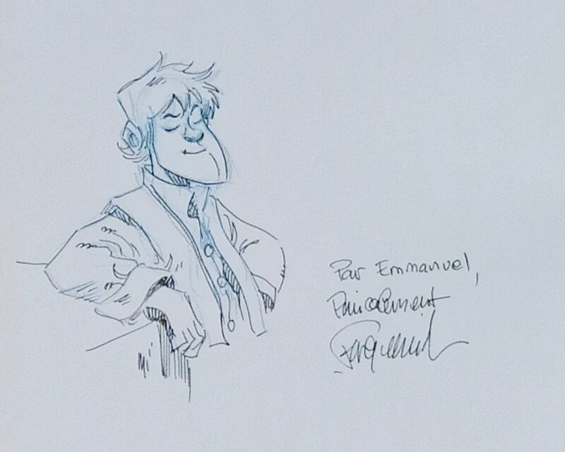 Xavier Fourquemin, Révolutionnaires! Tome1 2023Juin17 - Sketch
