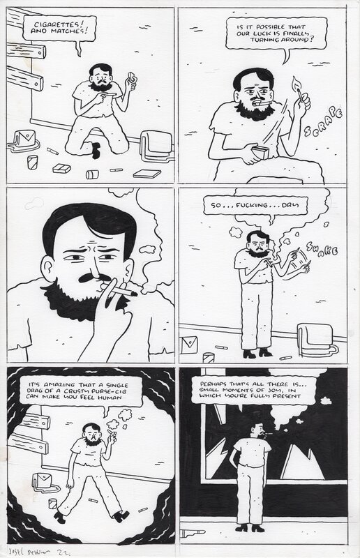 Josh Pettinger, Goiter #7 (2022) pg.21 - Comic Strip