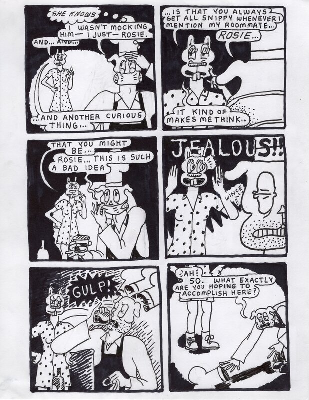 Alex Graham (2), Dog Biscuits (2021) pg. 110 - Planche originale