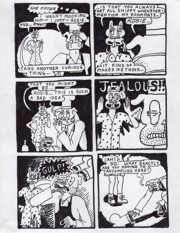 Alex Graham, Dog Biscuits (2021) pg. 110 - Comic Strip