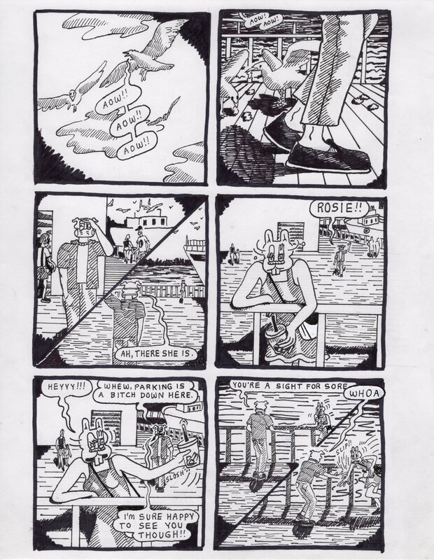 Alex Graham (2), Dog Biscuits (2021) pg.341 - Planche originale