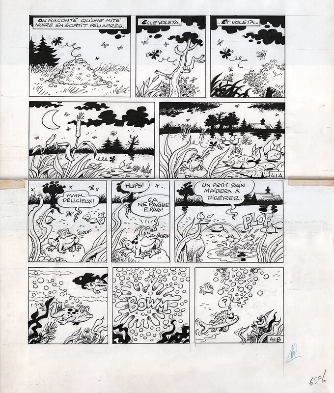 Raymond Macherot, Sibylline et Tanauzère - Comic Strip