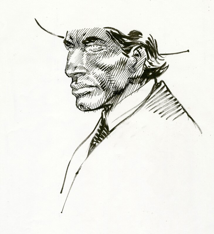 LE BOUNCER par François Boucq, Alejandro Jodorowsky - Illustration originale